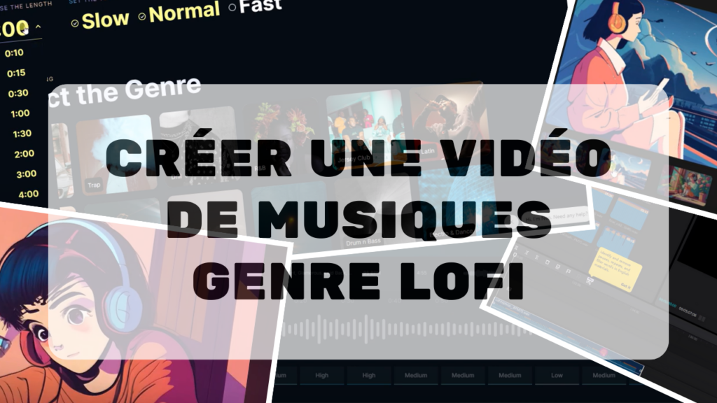 Créer une vidéo de musiques genre Lofi