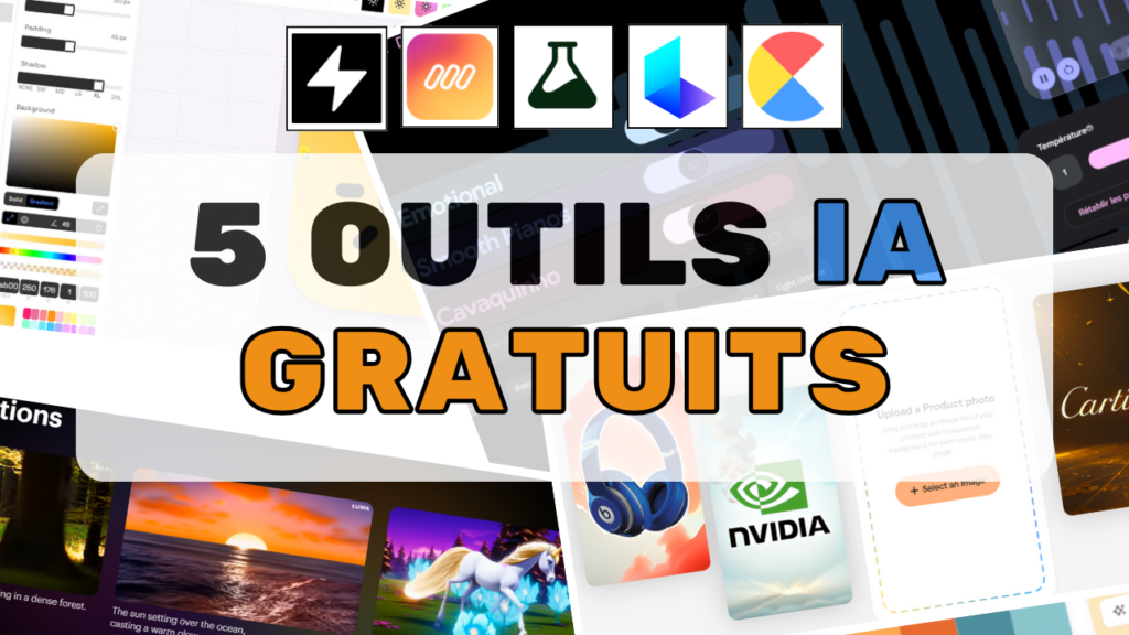 Vignette 5 outils IA Gratuits
