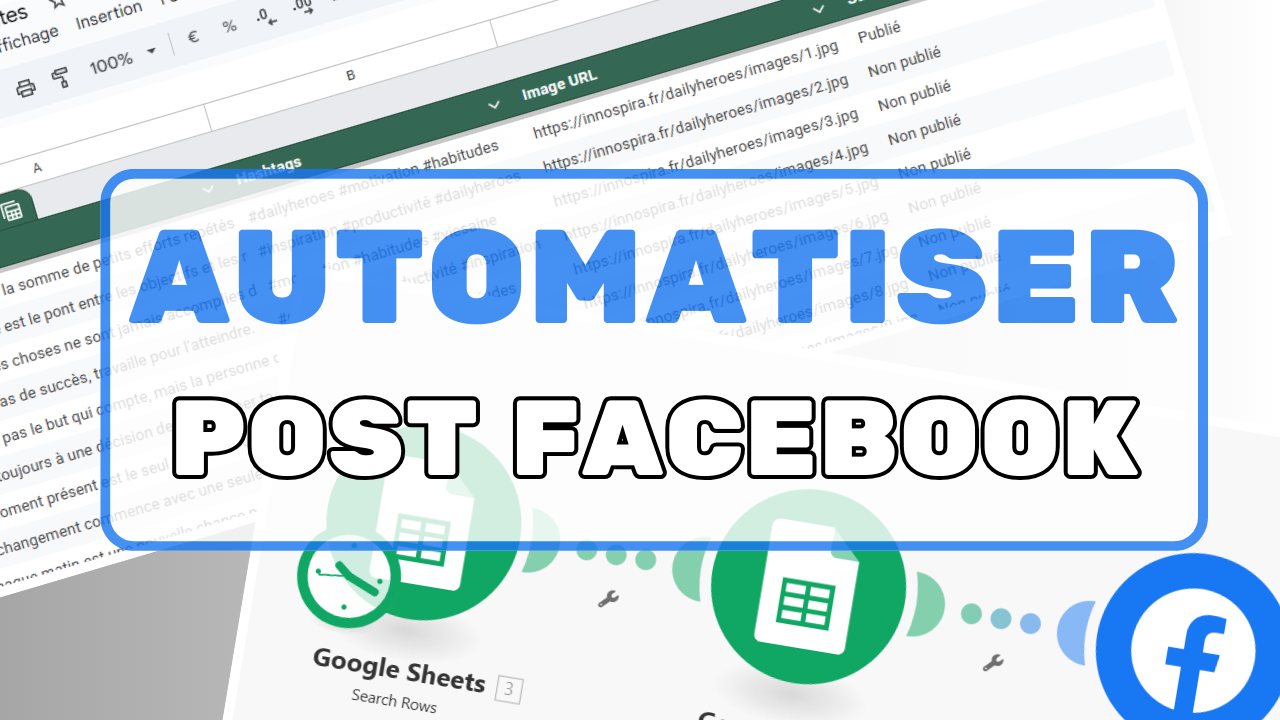 Automatiser des publications sur Facebook