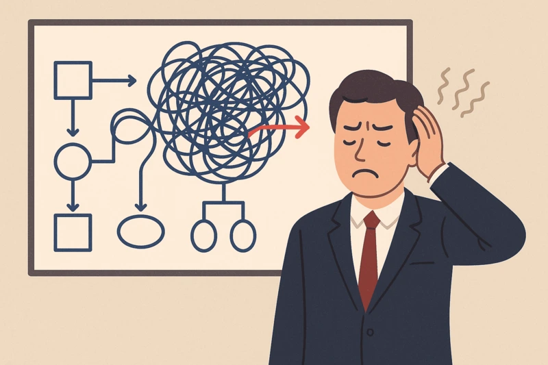 mettre en place un process trop complexe est pénalisant