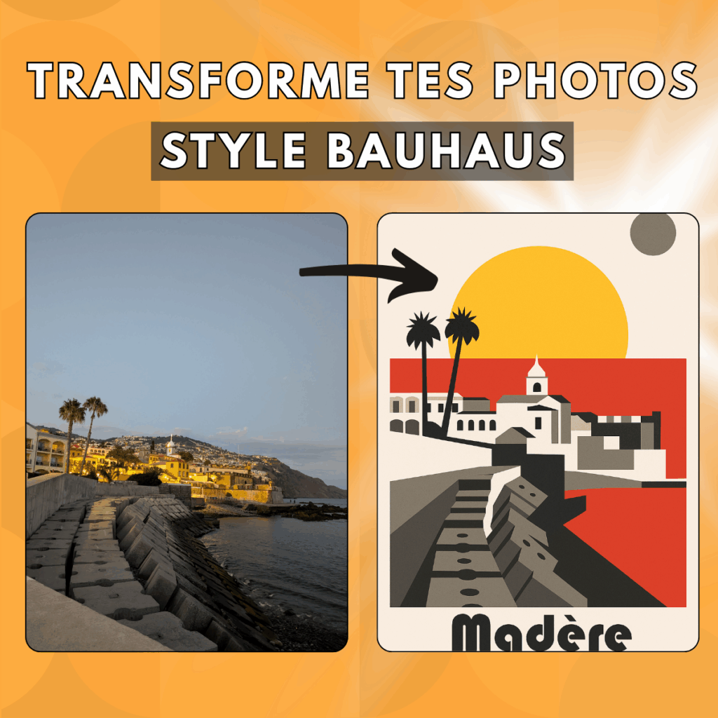 Transforme tes photos en style Bauhaus