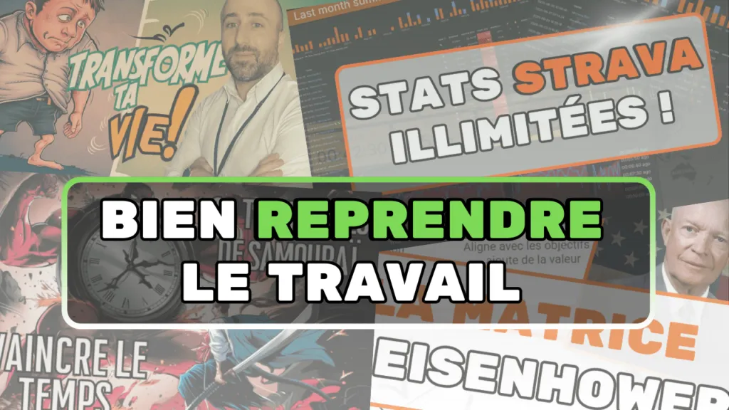 Reprendre le travail en 3 étapes clés