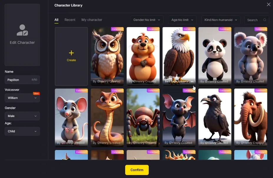 Créer un personnage, de A à Z !