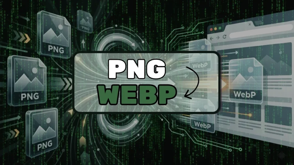 Convertir des images PNG en WebP