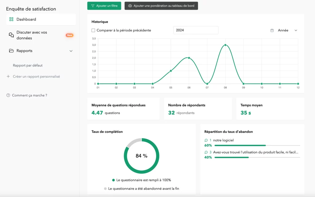 Créer un questionnaire en ligne et obtenir des réponses