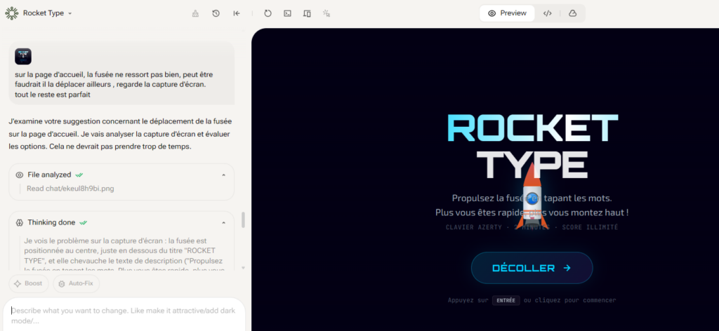 Modifier son application facilement