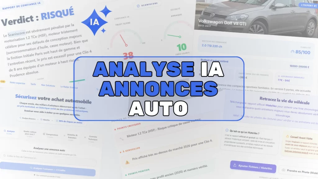 L'IA qui analyse les annonces automobiles