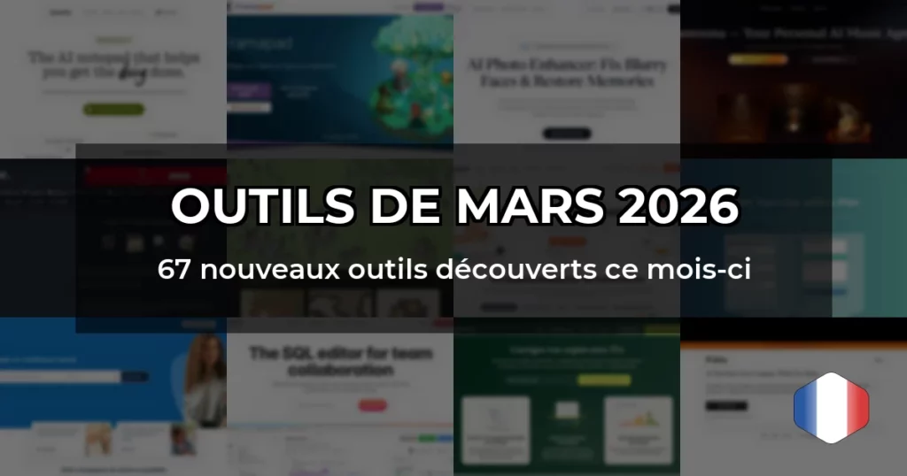 Outils IA mars 2026