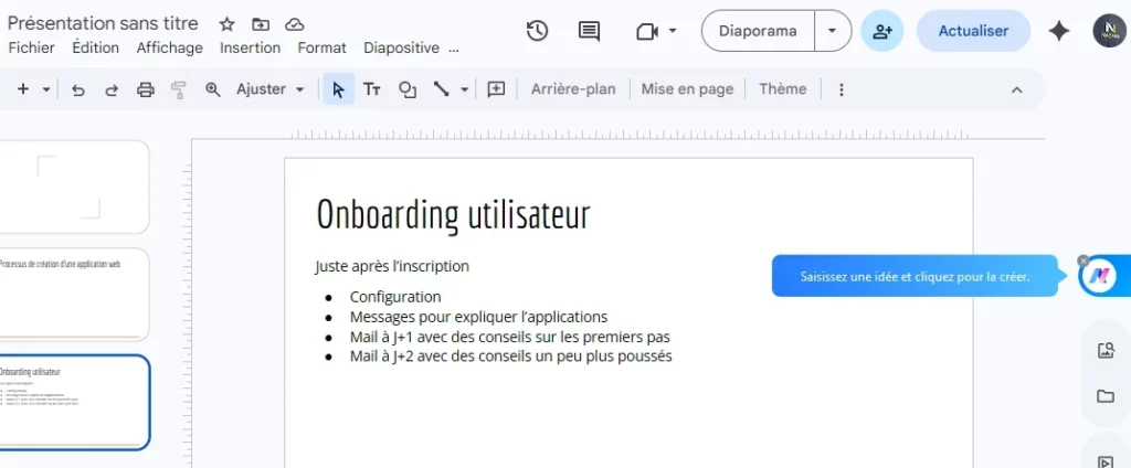 Générer et copier le visuel dans votre document