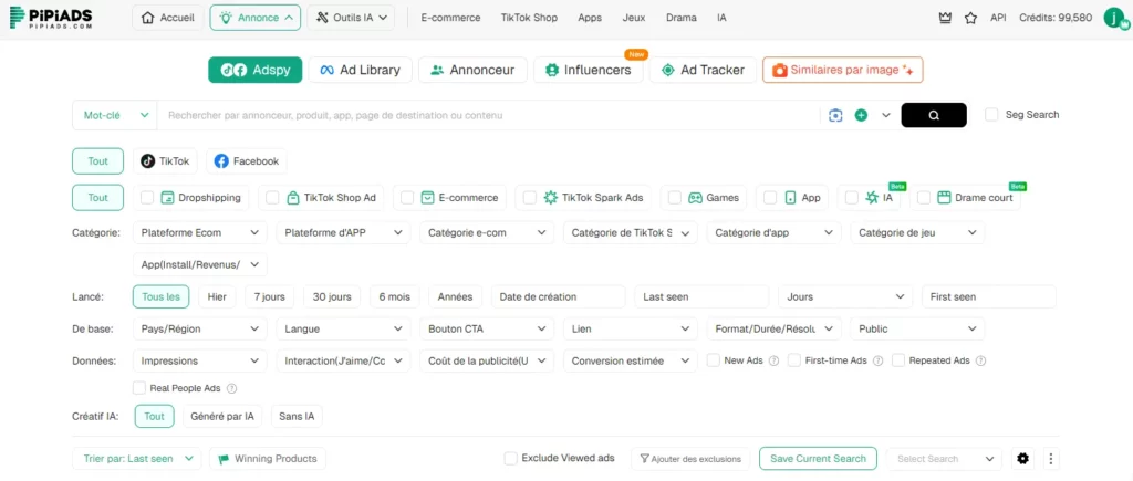 La recherche est très complète pour faire une analyse des ADS