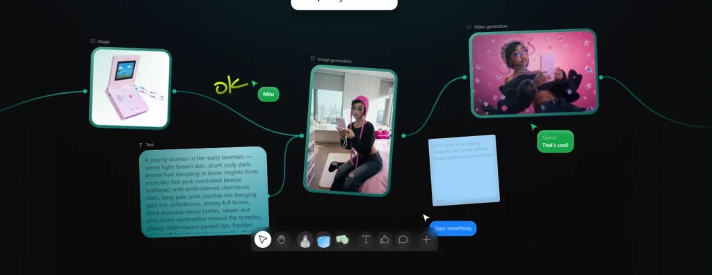 Générer des médias, prendre des notes, façon n8n avec Higgsfield Canvas