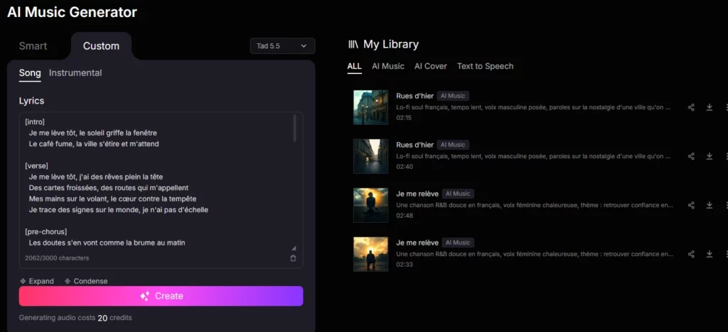 Maîtriser la création de la musique avec le Custom Mode
