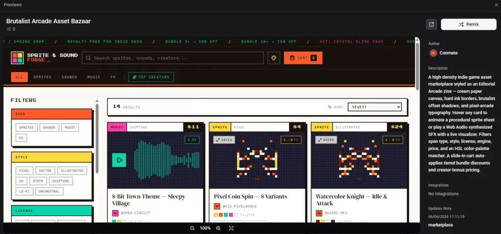 Utiliser des modèles déjà existant (et les Remixer!)