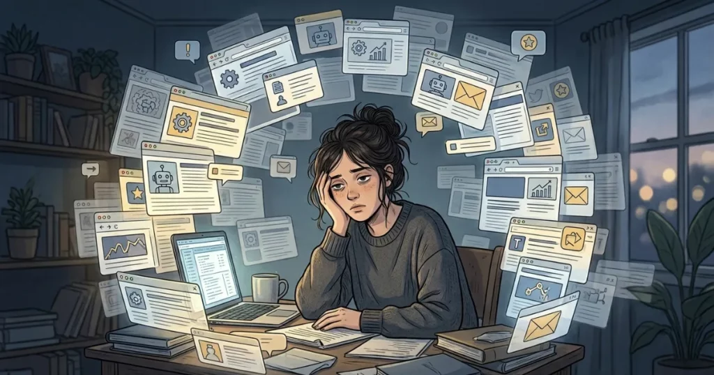 C'est facile d'être perdu avec l'actualité IA