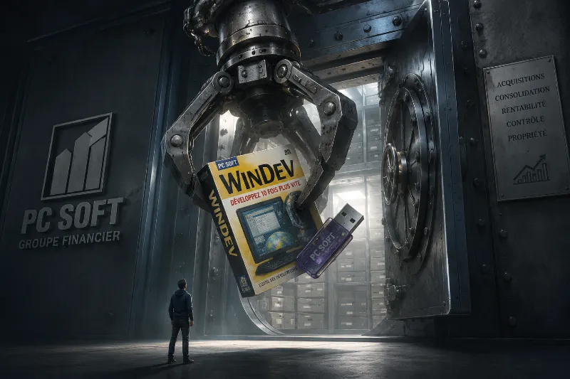 Windev (PC Soft) racheté
