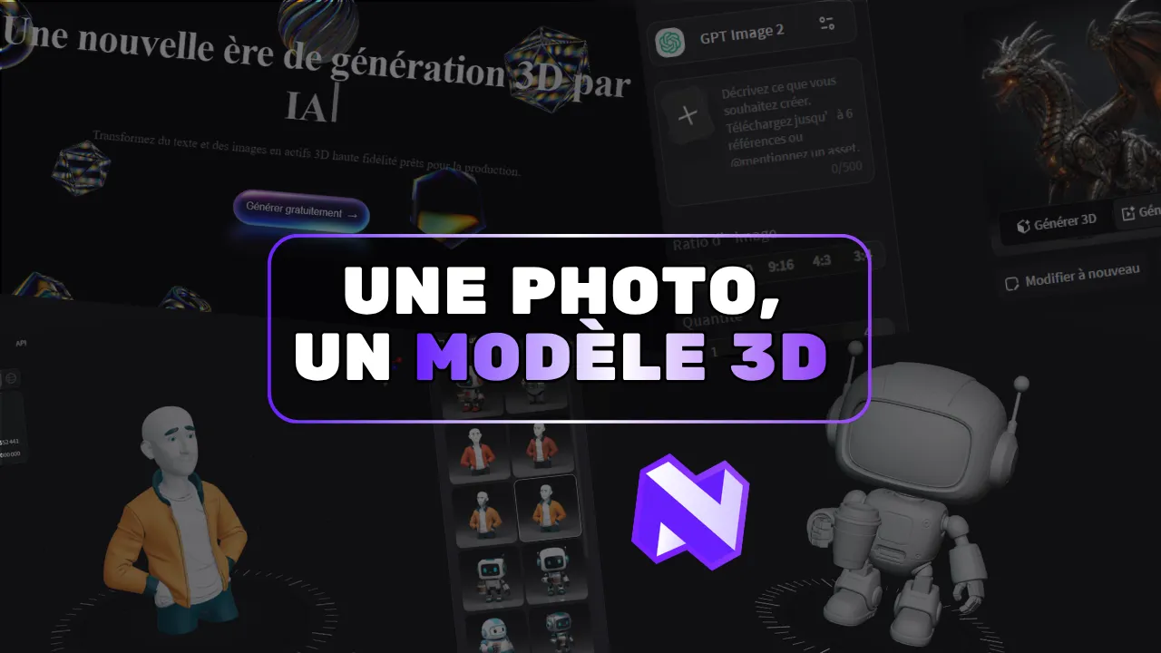 Une photo, un modèle 3D : avis sur Neural4D