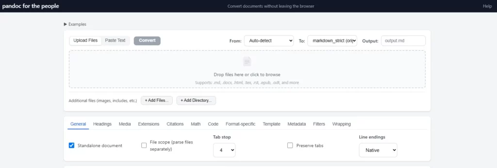 Convertir un fichier Word en Markdown