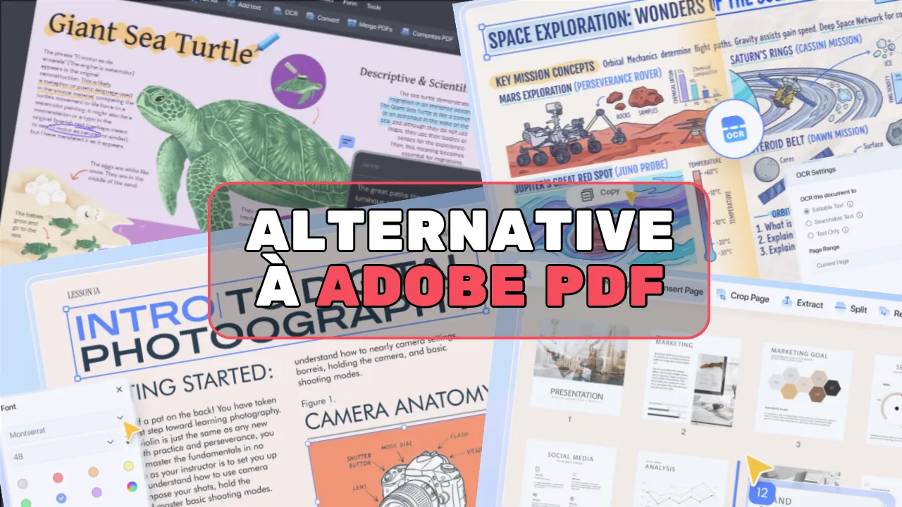 Alternative à Adobe Acrobat PDF