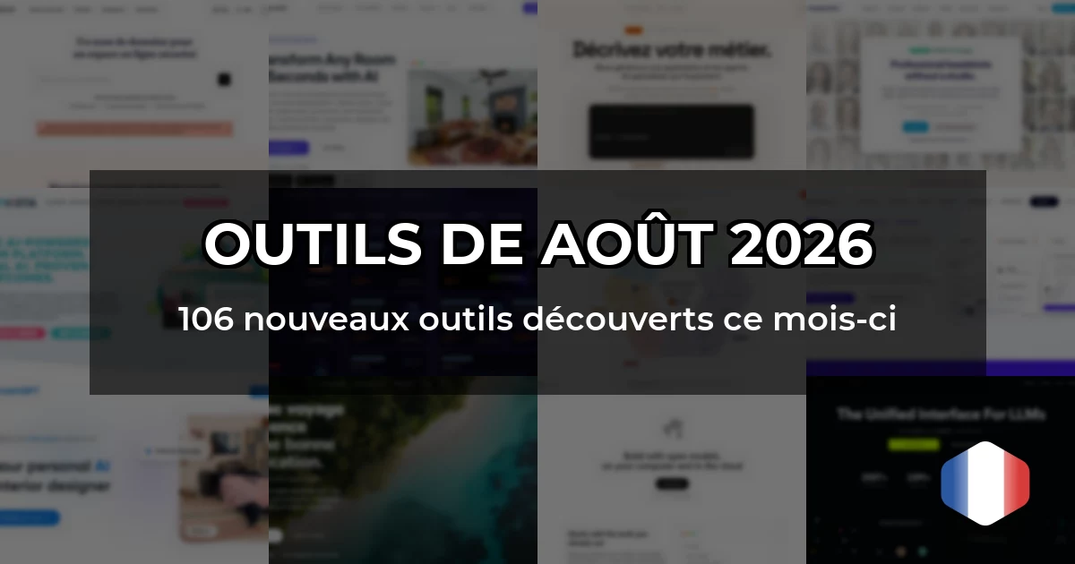 Outils d'août 2026