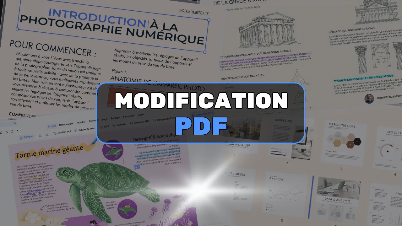 Logiciel pour modifier un PDF